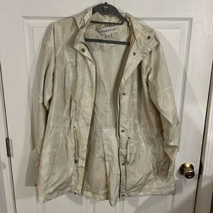 Tan Raincoat
